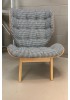 Trevor Lounge chair - Light Grey